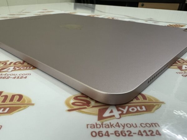 ขายถูกๆ iPad Air 5 WiFi 256GB(ความจำเยอะ) การันตีความใหม่ สุขภาพแบต88% สีPink ศูนย์ไทย อุปกรณ์ไม่มีนะครับ มีแต่ตัวเครื่อง ไม่ติดiCloud ประกันหมดแล้ว - Image 7