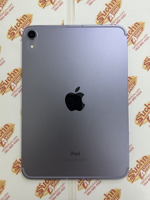 ขายถูกๆ iPad mini 6 Cellular 64GB จอ8.3นิ้ว สุขภาพแบต86% สภาพสวย93% สีม่วง ศูนย์ไทย อุปกรณ์ครบกล่องพร้อมใบเสร็จ แถมเคสให้1อัน ไม่ติดiCloud ประกันหมดแล้ว - Image 4
