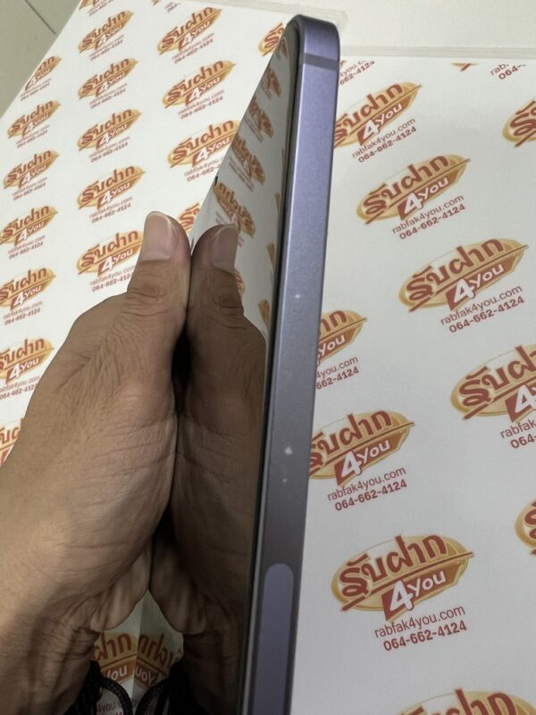 ขายถูกๆ iPad mini 6 Cellular 64GB จอ8.3นิ้ว สุขภาพแบต86% สภาพสวย93% สีม่วง ศูนย์ไทย อุปกรณ์ครบกล่องพร้อมใบเสร็จ แถมเคสให้1อัน ไม่ติดiCloud ประกันหมดแล้ว - Image 14