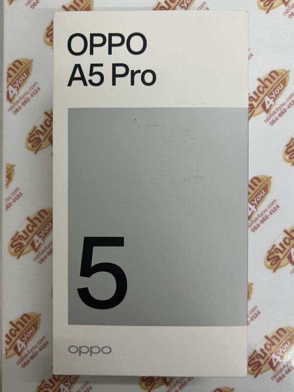 ขายถูก OPPO A5 Pro Ram8GB Rom256GB สภาพสวย90% มีรอยขนแมวนิดหน่อยมองแทบไม่เห็น เครื่องสีฟ้า อุปกรณ์ครบกล่อง ไม่ติดสัญญา ประกันหมด 14 พฤษภาคม 2569 - Image 3