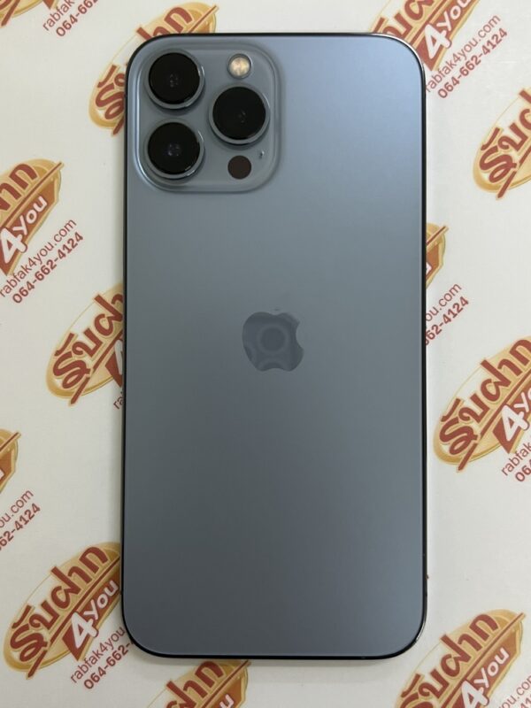 ขายถูก iPhone 13 Pro Max 128GB เครื่องนอก สภาพสวย90% สุขภาพแบต89% สีSierra Blue อุปกรณ์ไม่มีนะครับ มีแต่ตัวเครื่อง ไม่ติดiCloud ประกันหมดแล้ว - Image 3