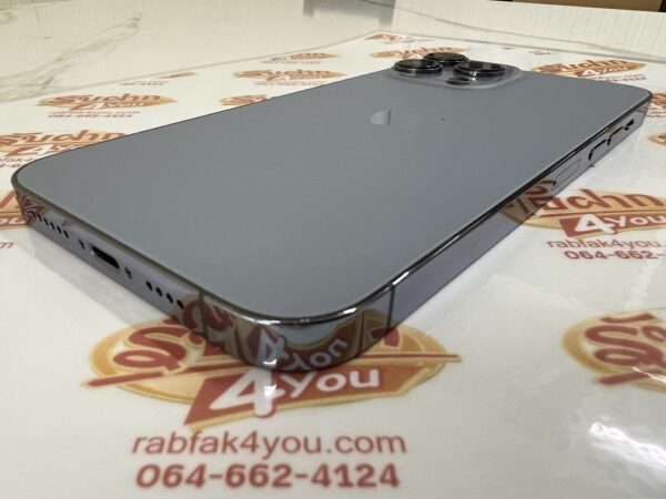 ขายถูก iPhone 13 Pro Max 128GB เครื่องนอก สภาพสวย90% สุขภาพแบต89% สีSierra Blue อุปกรณ์ไม่มีนะครับ มีแต่ตัวเครื่อง ไม่ติดiCloud ประกันหมดแล้ว - Image 4