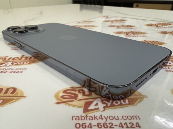 ขายถูก iPhone 13 Pro Max 128GB เครื่องนอก สภาพสวย90% สุขภาพแบต89% สีSierra Blue อุปกรณ์ไม่มีนะครับ มีแต่ตัวเครื่อง ไม่ติดiCloud ประกันหมดแล้ว - Image 5