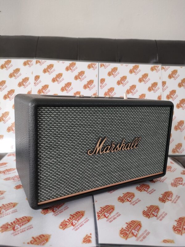ขายถูกๆ ลำโพงบลูทูธแบรนดัง Marshall Acton III Bluetooth สีดำ สภาพมือ 1 99.99% อุปกรณ์ครบกล่อง ศูนย์ไทย ประกันหมด 21 มิ.ย.69 - Image 3