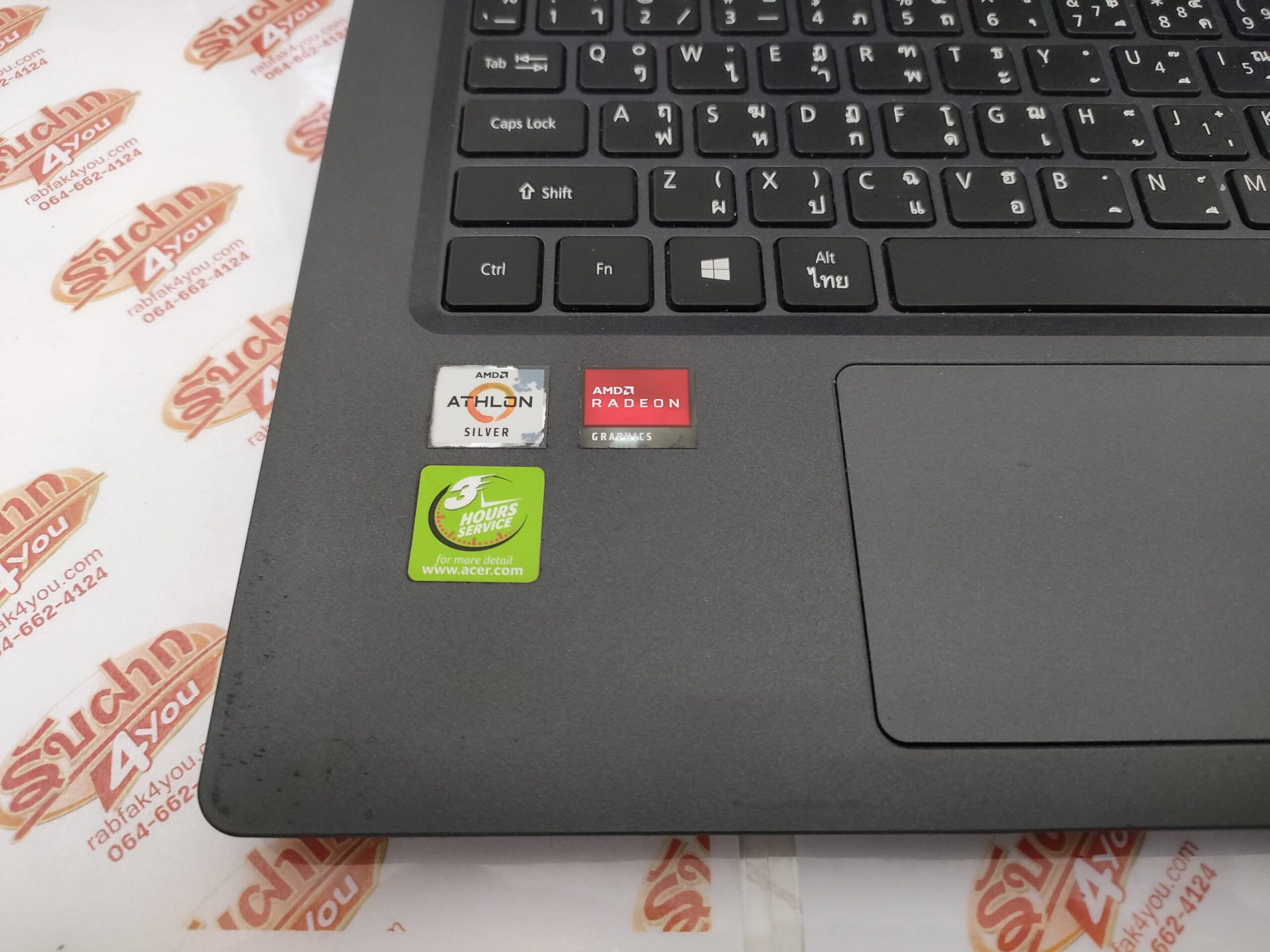 ขายถูกๆ ACER ASPIRE A314-22 CPU : AMD ATHLON SILVER 3050U / RAM : 8GB 2400MHz / SSD : 256GB สภาพ82% ตัวเครื่อง+สายชาร์จ ประกันหมดแล้ว - Image 2