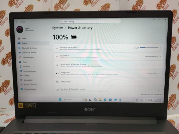 ขายถูกๆ ACER ASPIRE A314-22 CPU : AMD ATHLON SILVER 3050U / RAM : 8GB 2400MHz / SSD : 256GB สภาพ82% ตัวเครื่อง+สายชาร์จ ประกันหมดแล้ว - Image 6