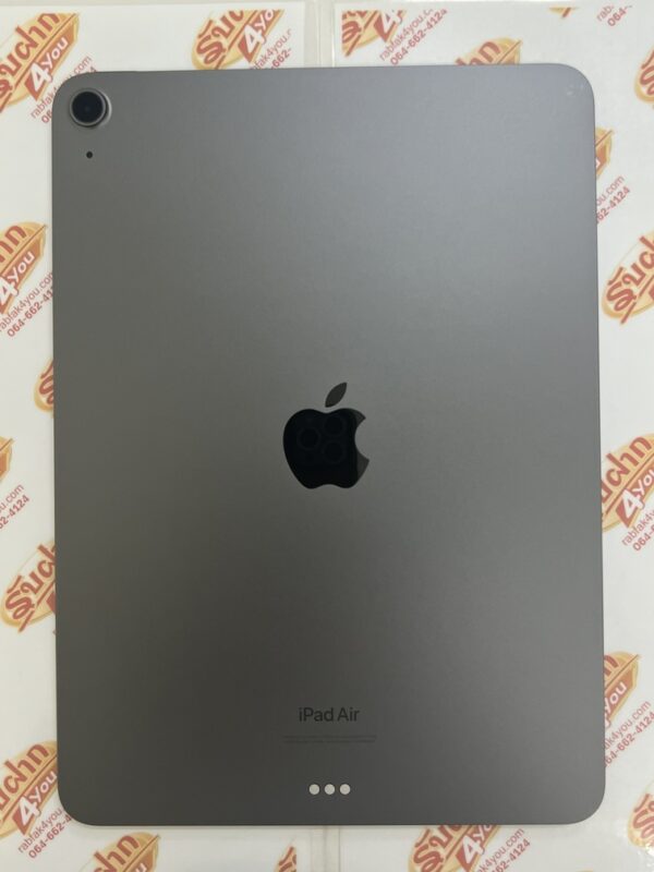 ขายถูกๆ iPad Air 5 WiFi 64GB สภาพสวย93% สุขภาพแบต79% สีSpace gray ศูนย์ไทย อุปกรณ์ครบกล่อง ตัวเครื่อง+หัว+สาย+คู่มือ+กล่อง ไม่ติดiCloud ประกันหมดแล้ว - Image 4