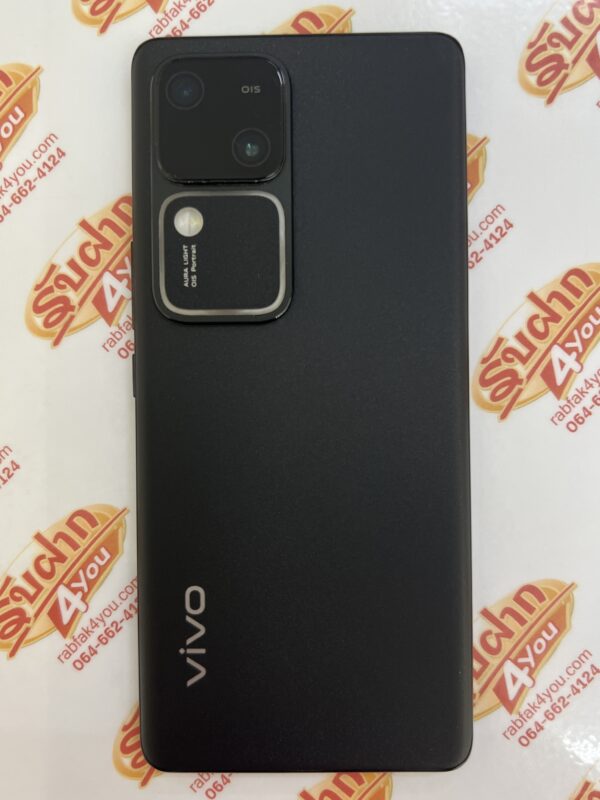 ขายถูกๆ Vivo V30 5G Ram12GB Rom256GB สภาพสวย87% เครื่องมีรอยนิดหน่อยตามการใช้งานโดยรวมแล้วสวย สีดำ อุปกรณ์ไม่มีนะครับ ไม่ติดสัญญารายเดือน ประกันหมดแล้ว - Image 3