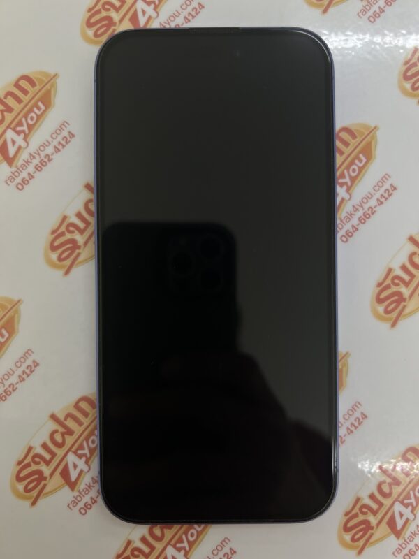ขายถูก iPhone 16 128GB สุขภาพแบต94% สภาพสวย93% สีBlue ศูนย์ไทย อุปกรณ์ไม่มีนะครับ มีแต่ตัวเครื่อง ไม่ติดiCloud ประกันหมดวันที่ 24 ธันวาคม 2568 - Image 2