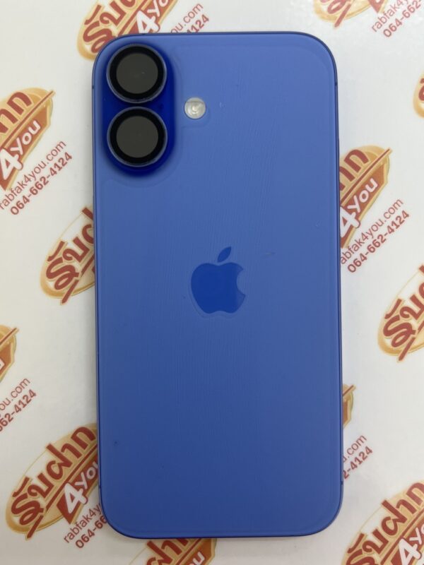 ขายถูก iPhone 16 128GB สุขภาพแบต94% สภาพสวย93% สีBlue ศูนย์ไทย อุปกรณ์ไม่มีนะครับ มีแต่ตัวเครื่อง ไม่ติดiCloud ประกันหมดวันที่ 24 ธันวาคม 2568 - Image 3