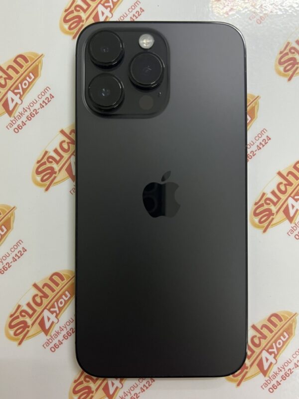 ขายถูกๆ iPhone 14 Pro Max 256GB(ความจำเยอะ) สภาพสวย89% สุขภาพแบต82% สีดำ ศูนย์ไทย อุปกรณ์ไม่มีนะครับ ไม่ติดiCloud ประกันหมดแล้ว - Image 3