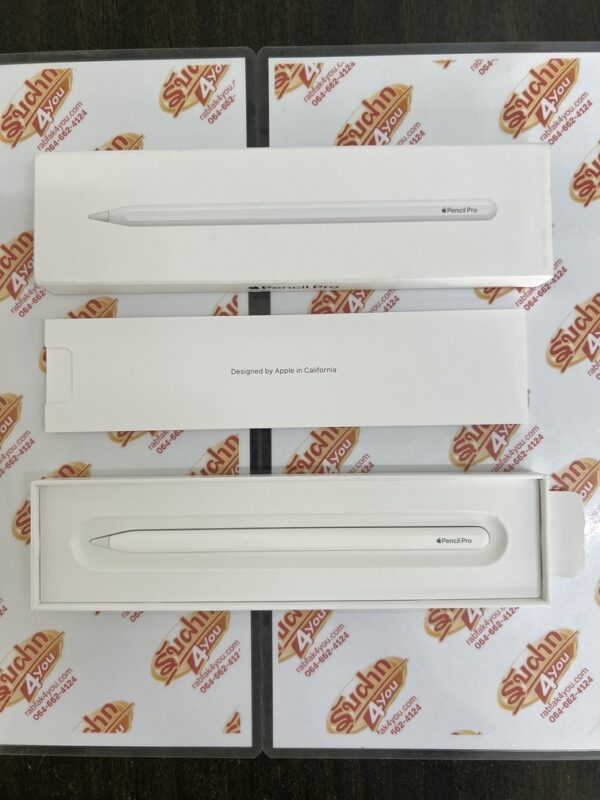 ขายถูกๆ ประกาศขายดินสอ Apple Pencil Pro สภาพสวย95% การันตีความใหม่ อุปกรณ์ครบกล่อง ประกันยาวๆหมดวันที่ 8 กรกฎาคม 2570