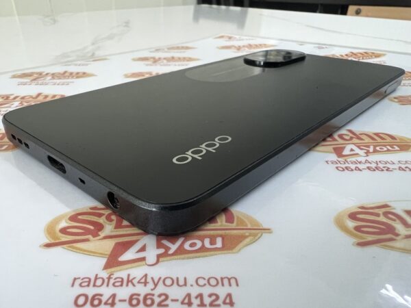 ขายถูกๆ OPPO A18 Ram4GB Rom64GB สภาพสวย92% มีรอยขนแมวนิดหน่อยมองแทบไม่เห็นโดยรวมแล้วสวย สีดำ โกลวอิ้ง อุปกรณ์ไม่มีนะครับ ไม่ติดสัญญา ประกันหมดแล้ว - Image 4