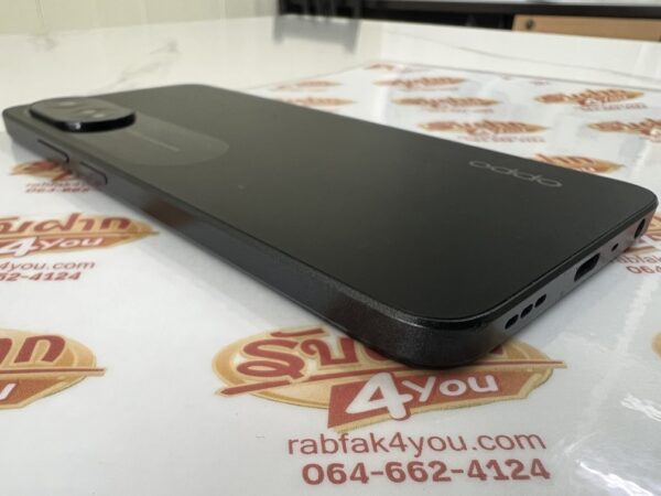 ขายถูกๆ OPPO A18 Ram4GB Rom64GB สภาพสวย92% มีรอยขนแมวนิดหน่อยมองแทบไม่เห็นโดยรวมแล้วสวย สีดำ โกลวอิ้ง อุปกรณ์ไม่มีนะครับ ไม่ติดสัญญา ประกันหมดแล้ว - Image 5
