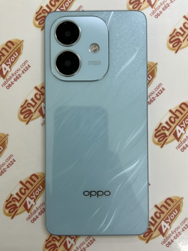 ขายถูกๆ OPPO A3x Ram6GB Rom128GB สภาพสวย93% เครื่องสีฟ้า อุปกรณ์ไม่มีนะครับ ไม่ติดสัญญารายเดือน ประกันหมดวันที่ 23 มีนาคม 2569 - Image 3