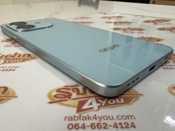 ขายถูกๆ OPPO A3x Ram6GB Rom128GB สภาพสวย93% เครื่องสีฟ้า อุปกรณ์ไม่มีนะครับ ไม่ติดสัญญารายเดือน ประกันหมดวันที่ 23 มีนาคม 2569 - Image 5