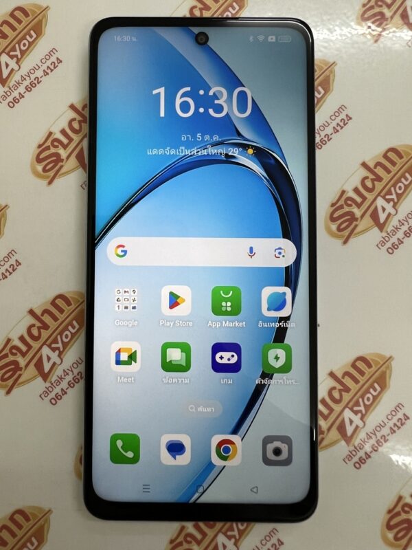 ขายถูกๆ OPPO A3x Ram6GB Rom128GB สภาพสวย93% เครื่องสีฟ้า อุปกรณ์ไม่มีนะครับ ไม่ติดสัญญารายเดือน ประกันหมดวันที่ 23 มีนาคม 2569 - Image 8