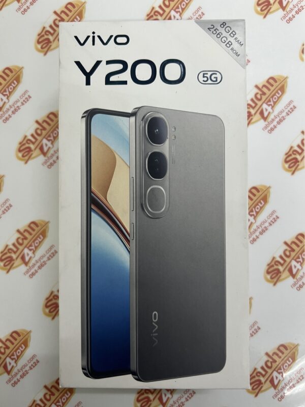 ขายถูกๆ Vivo Y200 5G RAM8GB ROM256GB ศูนย์ไทย สีดำ การันตีความใหม่ ครบกล่องมี ตัวเครื่อง+หัวชาร์จ+สายชาร์จ+เข็ม+คู่มือ+กล่อง ไม่ติดสัญญา หมด 7 มิถุนายน 2569 - Image 3
