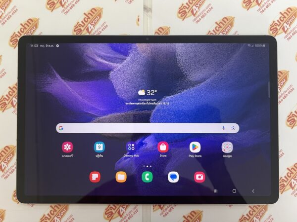 ขายถูกๆ Samsung Tab S7 FE LTE ใส่ซิมได้ RAM4GB ROM64GB จอใหญ่ๆ12.4นิ้ว สีSilver สภาพสวย90% อุปกรณ์ไม่มีนะครับ ไม่ติดสัญญา ประกันหมดแล้ว