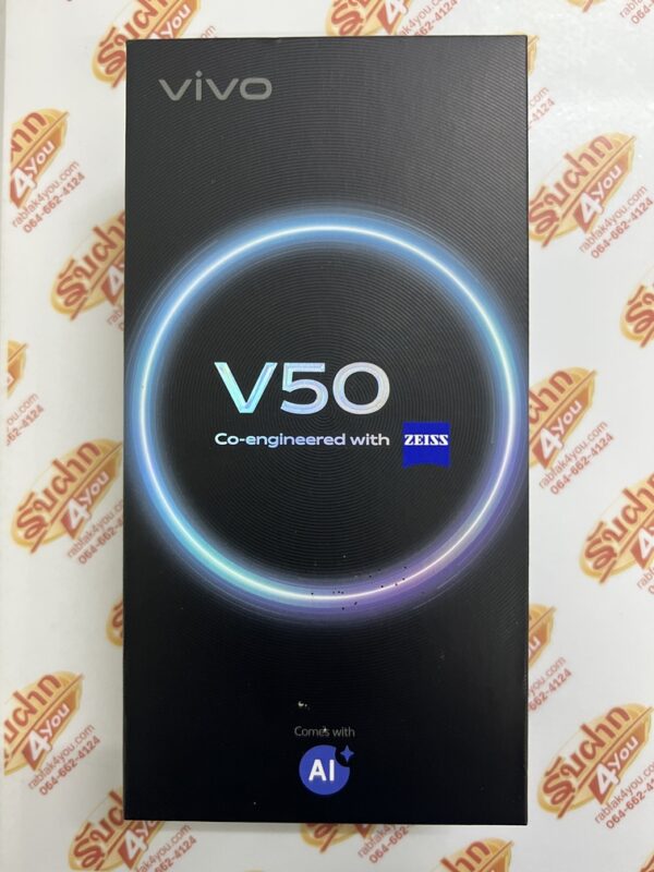 ขายถูกๆ Vivo V50 5G Ram12GB Rom256GB การันตีความใหม่ สีม่วง อุปกรณ์ครบกล่อง ตัวเครื่อง+หัวชาร์จ+สายชาร์จ+เข็ม+คู่มือ+เคส+กล่อง ไม่ติดสัญญา หมด16 มีนาคม 2569 - Image 3