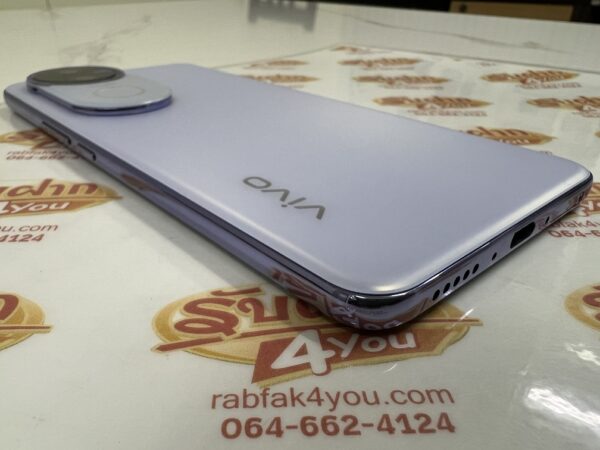ขายถูกๆ Vivo V50 5G Ram12GB Rom256GB การันตีความใหม่ สีม่วง อุปกรณ์ครบกล่อง ตัวเครื่อง+หัวชาร์จ+สายชาร์จ+เข็ม+คู่มือ+เคส+กล่อง ไม่ติดสัญญา หมด16 มีนาคม 2569 - Image 8
