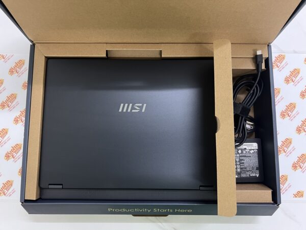 ขายถูกๆ MSi Prestige 14 AI Studio C1UDXG Intel Core Ultra 7 155H/Nvidia GeForce RTX 3050 6GB/RAM16GB/SSD1TB 14นิ้วFHD Gray การันตีความใหม่ หมด กรกฎาคม 2569