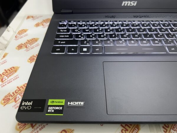 ขายถูกๆ MSi Prestige 14 AI Studio C1UDXG Intel Core Ultra 7 155H/Nvidia GeForce RTX 3050 6GB/RAM16GB/SSD1TB 14นิ้วFHD Gray การันตีความใหม่ หมด กรกฎาคม 2569 - Image 10