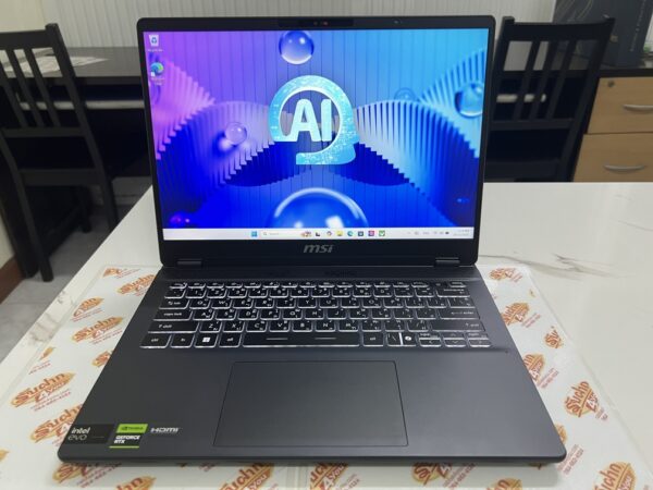 ขายถูกๆ MSi Prestige 14 AI Studio C1UDXG Intel Core Ultra 7 155H/Nvidia GeForce RTX 3050 6GB/RAM16GB/SSD1TB 14นิ้วFHD Gray การันตีความใหม่ หมด กรกฎาคม 2569 - Image 11