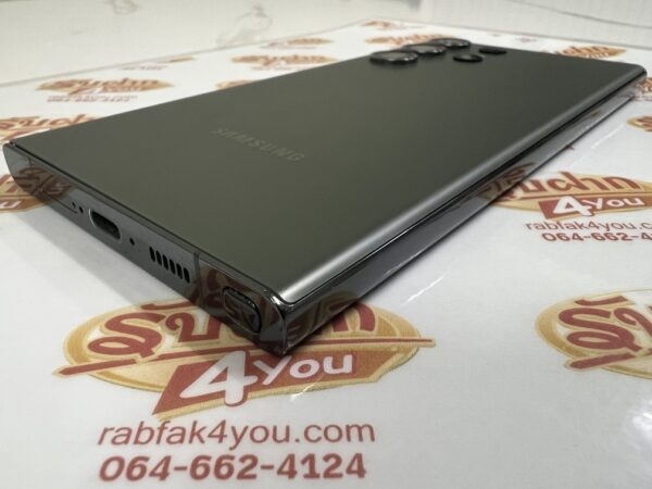 ขายถูก Samsung Galaxy S23 Ultra เครื่องนอก RAM12GB ROM256GB สภาพสวย88% มีรอยขนแมวนิดหน่อยโดยรวมแล้วสวย สีGreen อุปกรณ์ไม่มีนะครับ ไม่ติดสัญญา ประกันหมดแล้ว - Image 4