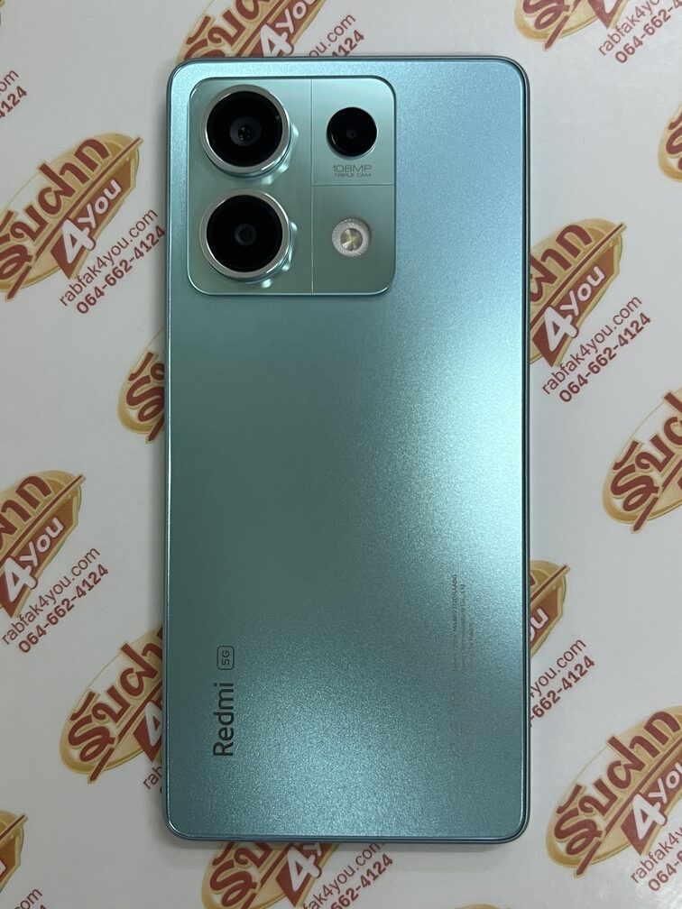 ขายถูกๆ Xiaomi Redmi Note 13 5G Ram12GB Rom512GB (ตัวท๊อป) การันตีความใหม่ สีOcean Teal อุปกรณ์ไม่มีนะครับ มีแต่ตัวเครื่อง ไม่ติดสัญญา ประกันหมดแล้ว - Image 3