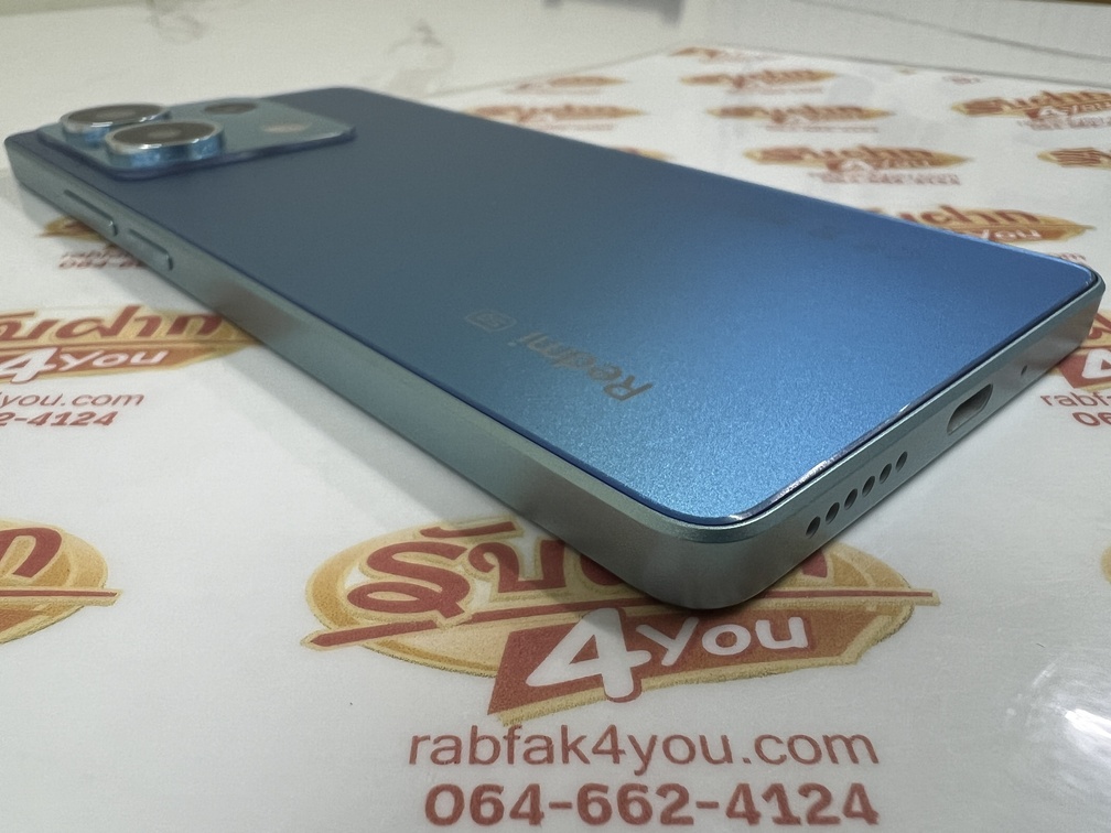 ขายถูกๆ Xiaomi Redmi Note 13 5G Ram12GB Rom512GB (ตัวท๊อป) การันตีความใหม่ สีOcean Teal อุปกรณ์ไม่มีนะครับ มีแต่ตัวเครื่อง ไม่ติดสัญญา ประกันหมดแล้ว - Image 5