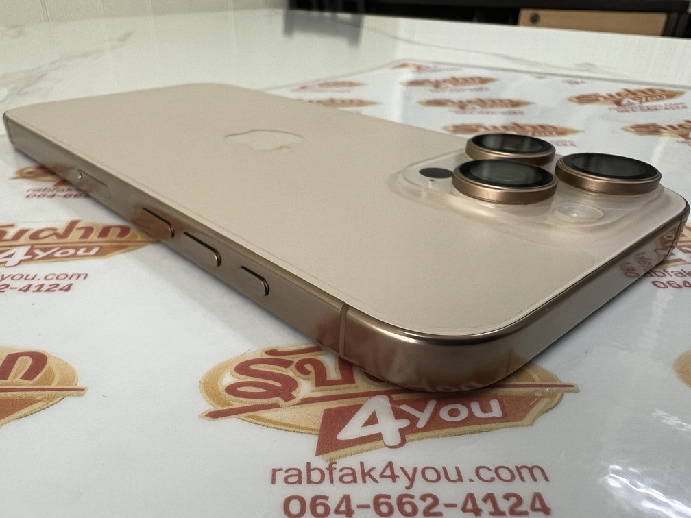 ขายถูก iPhone 16 Pro Max 256GB การันตีความใหม่ รอบชาร์จแค่78รอบ สีDesert titanium ศูนย์ไทย อุปกรณ์ไม่มีนะครับ ไม่ติดiCloud ประกันยาวหมด 1 มิถุนายน 2569 - Image 7