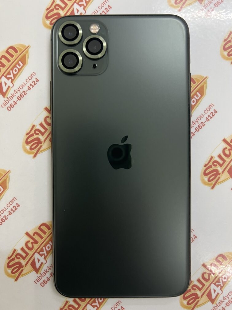 ขายถูก iPhone 11 Pro Max 64GB สภาพสวย90% สุขภาพแบต83% สีเขียว ศูนย์ไทย อุปกรณ์ไม่มีนะครับ มีแต่ตัวเครื่อง ไม่ติดiCloud ประกันหมดแล้ว - Image 3