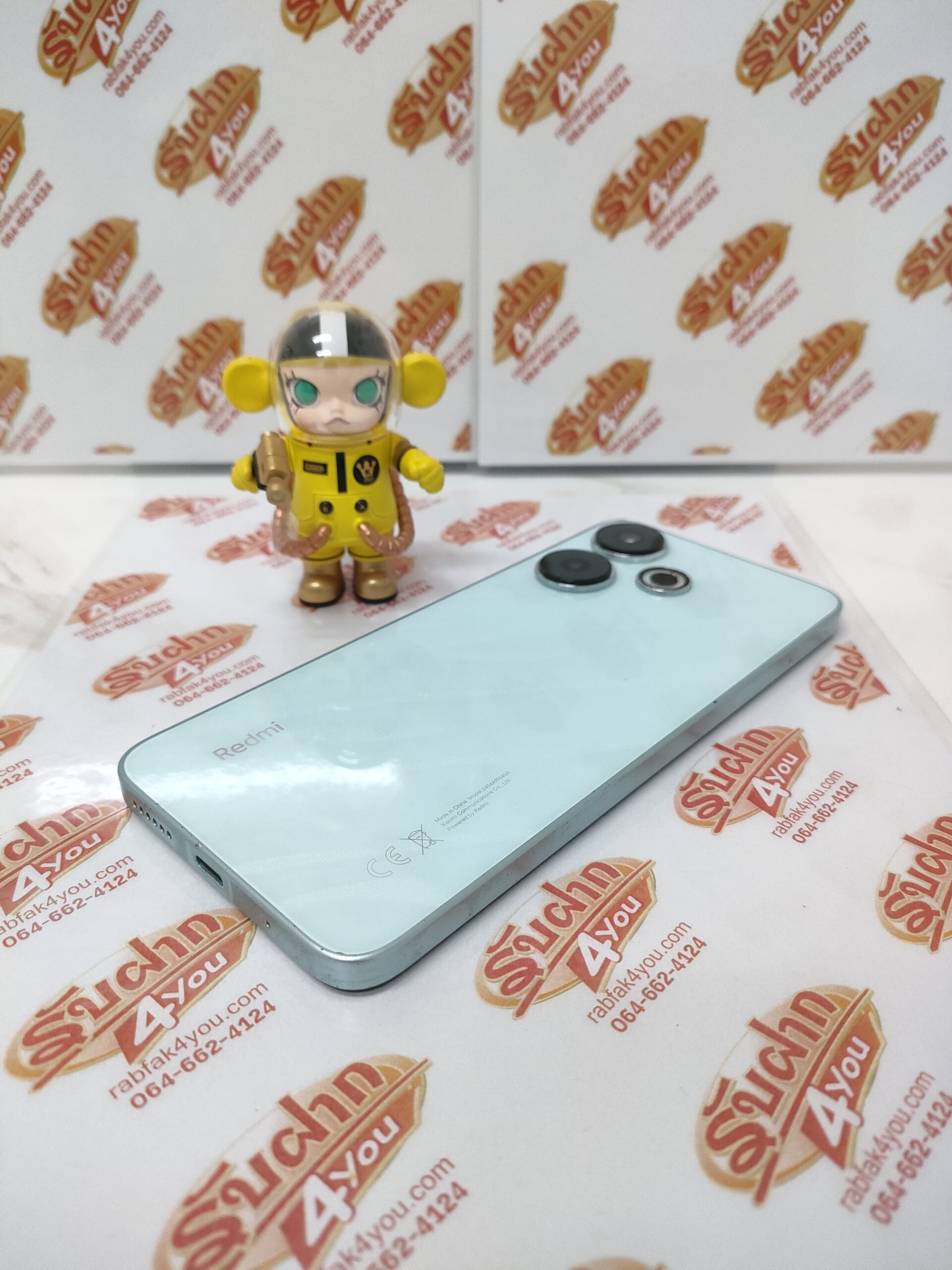 ขายถูกๆ Realme 13 5G Ram8GB Rom128GB จอ6.79นิ้ว สภาพ81% เครื่องมีรอยตามการใช้งานนะครับ(แต่จอสวยไม่มีรอย) สีเขียว อุปกรณ์ไม่มีนะครับ ไม่ติดสัญญา ประกันหมดแล้ว - Image 2