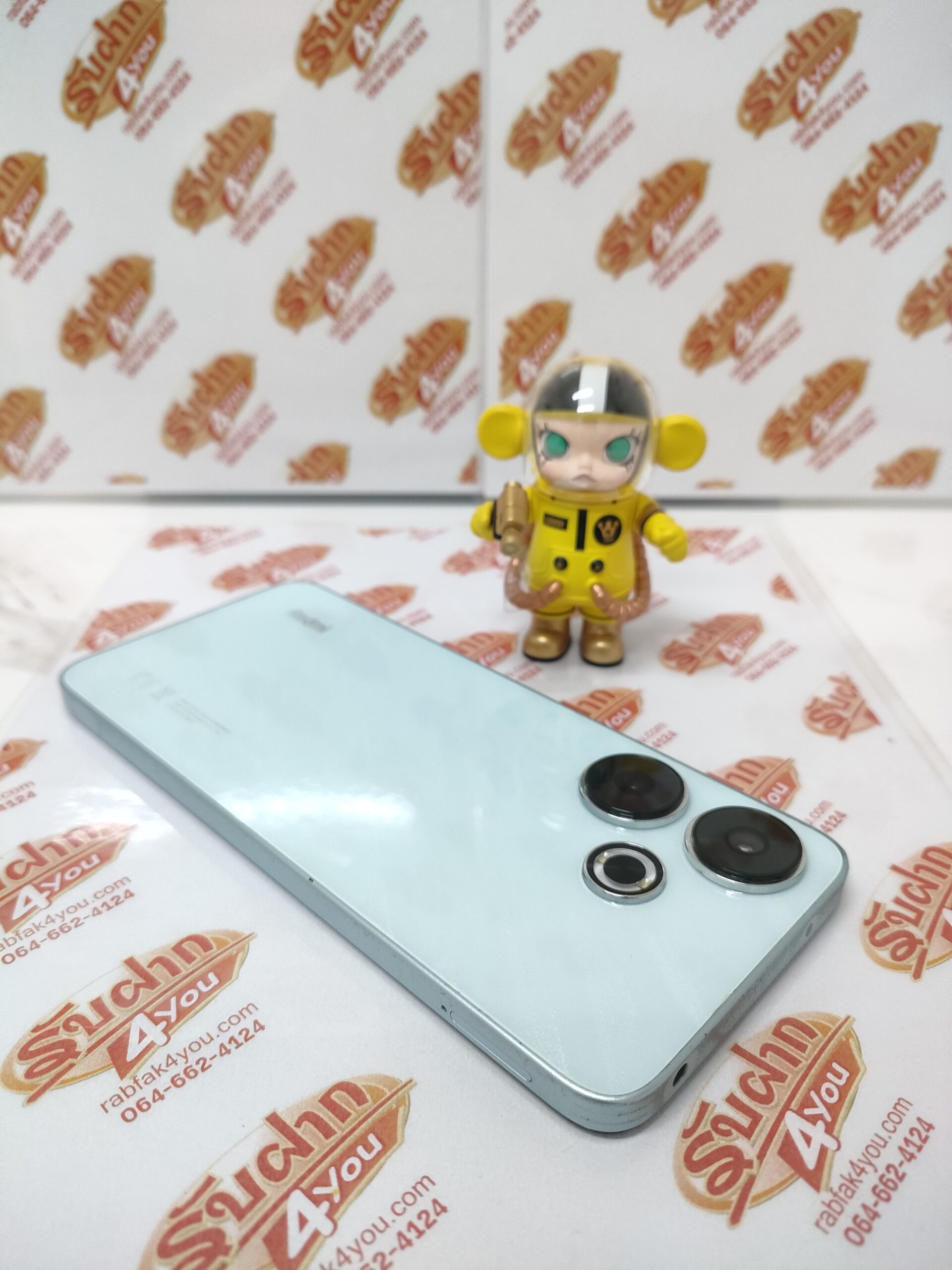 ขายถูกๆ Realme 13 5G Ram8GB Rom128GB จอ6.79นิ้ว สภาพ81% เครื่องมีรอยตามการใช้งานนะครับ(แต่จอสวยไม่มีรอย) สีเขียว อุปกรณ์ไม่มีนะครับ ไม่ติดสัญญา ประกันหมดแล้ว - Image 3