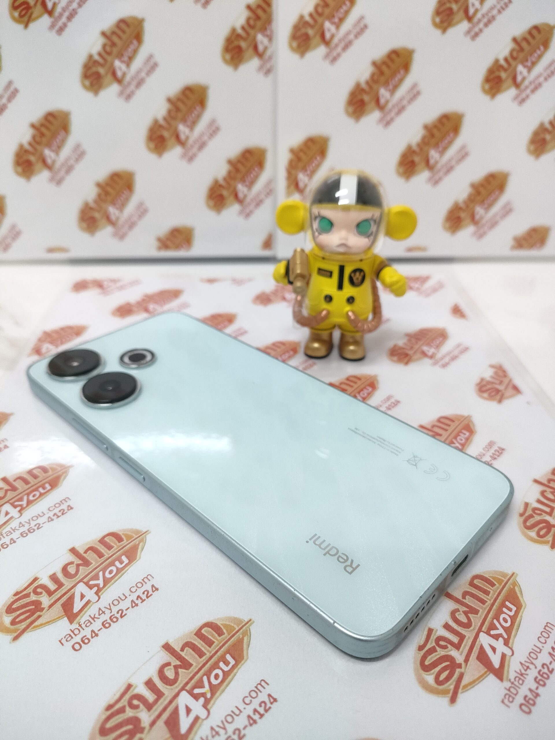 ขายถูกๆ Realme 13 5G Ram8GB Rom128GB จอ6.79นิ้ว สภาพ81% เครื่องมีรอยตามการใช้งานนะครับ(แต่จอสวยไม่มีรอย) สีเขียว อุปกรณ์ไม่มีนะครับ ไม่ติดสัญญา ประกันหมดแล้ว - Image 4