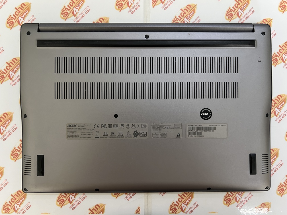 ขายถูก Acer Swift SF314 i7-1065G7/NVIDIA GeForce MX 350 2GB/RAM8GB/SSD512GB 14FHD คีร์บอร์ดมีไฟ สภาพสวย92% อุปกรณ์มี ตัวเครื่อง+สายชาร์จ ประกันหมดแล้ว - Image 14