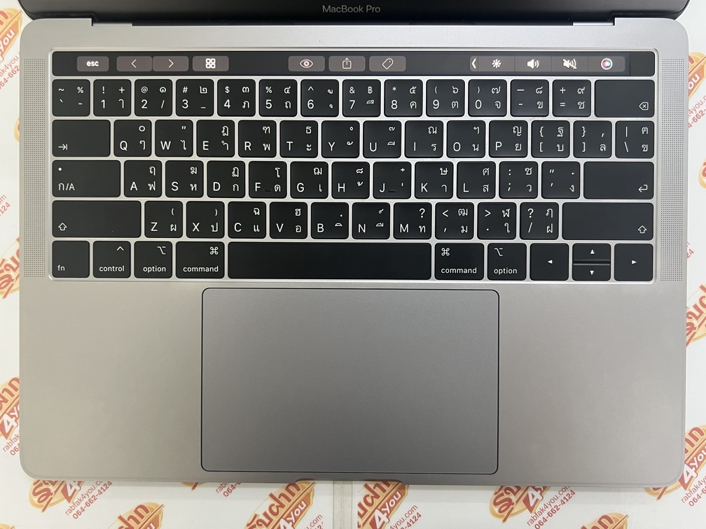 ขายถูก MacBook Pro 13 2019 มีทัศบาร์ i5 1.4GHz/RAM8GB/SSD256GB/13.3นิ้ว Cycle Count 202 สภาพสวย90% มีรอยขนแมวนิดหน่อยโดยรวมแล้วสวย อุปกรณ์ครบกล่อง - Image 7