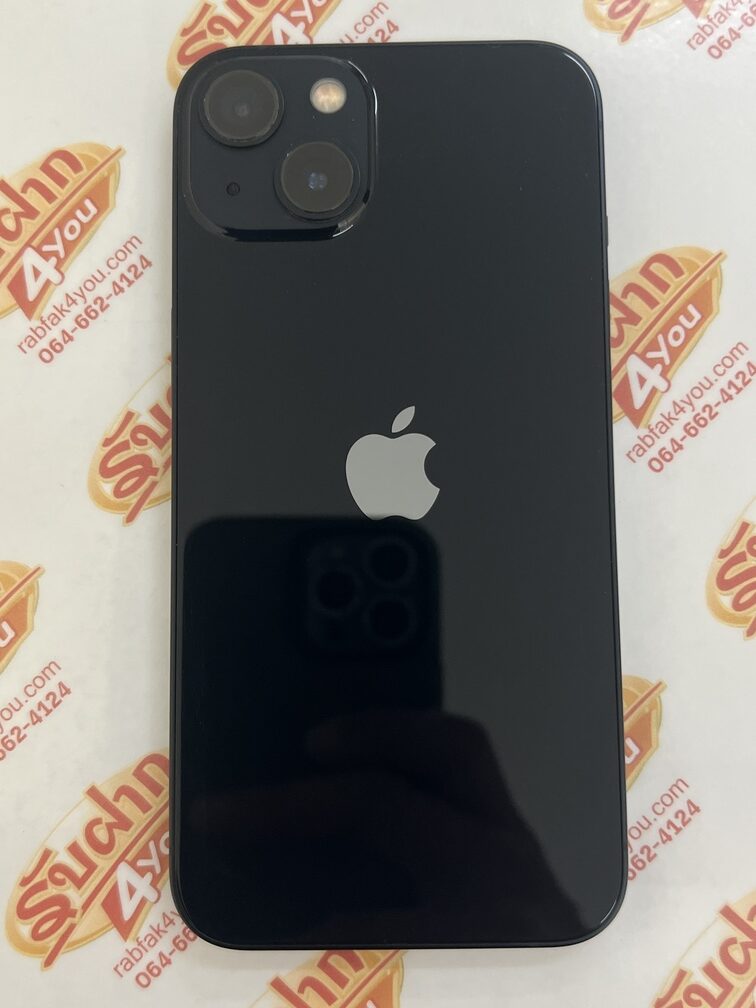 ขายถูก iPhone 13 128GB สภาพสวย89% มีรอยขนแมวนิดหน่อยโดยรวมแล้วสวย สุขภาพแบต78% สีดำ ศูนย์ไทย อุปกรณ์ไม่มีนะครับ ไม่ติดiCloud ประกันหมดหมดแล้ว - Image 3