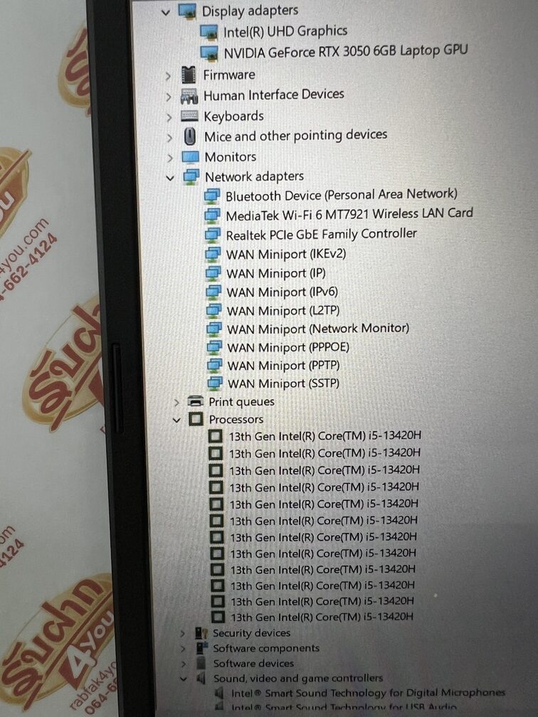 ขายถูก ACER Nitro V15 i5-13420H/NVIDIA GeForce RTX 3050 6GB/RAM16GB/SSD512GB 15.6FHD คีย์บอร์ดมีไฟ การันตีความใหม่ ตัวเครื่อง+สายชาร์จ หมด 28 ตุลาคม 2570 - Image 10