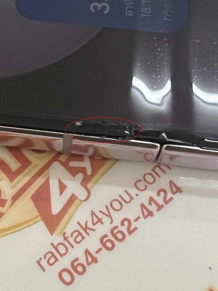 ขายถูกๆ Samsung Z Flip 5 5G Ram8GB Rom256GB สภาพสวย88% เส้นพลาสติ๊กขอบจอมีรอยแตกนิดนึงมองแทบไม่เห็น สีPurple ไม่ติดสัญญา ประกันหมดแล้ว - Image 12