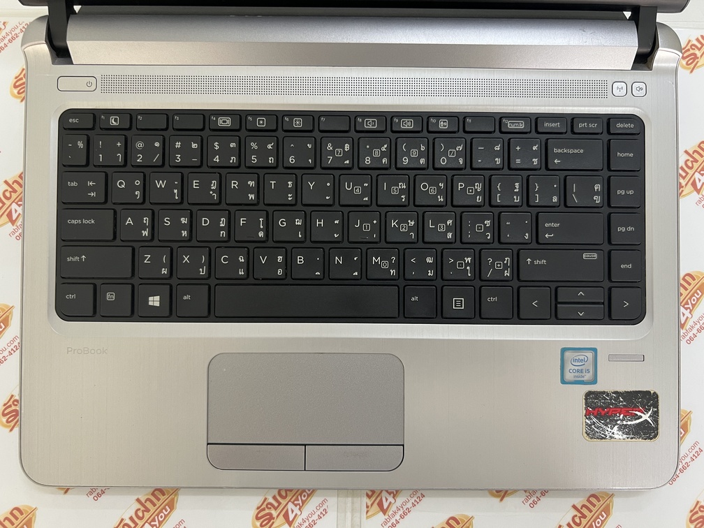 ขายถูกๆ HP ProBook 430 G3 i5-6200U/RAM16GB/SSD120GB+HDD500GB 13.3นิ้ว HD แบตเก็บไฟนาน เครื่องสีดำ สภาพสวย88% อุปกรณ์มี ตัวเครื่อง+สายชาร์จ ประกันหมดแล้ว - Image 5