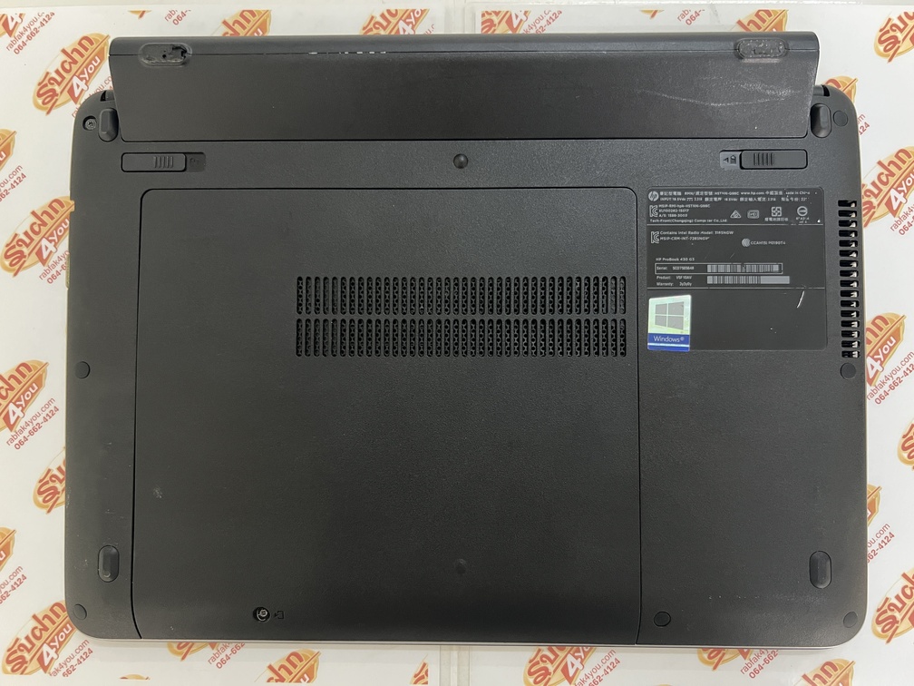 ขายถูกๆ HP ProBook 430 G3 i5-6200U/RAM16GB/SSD120GB+HDD500GB 13.3นิ้ว HD แบตเก็บไฟนาน เครื่องสีดำ สภาพสวย88% อุปกรณ์มี ตัวเครื่อง+สายชาร์จ ประกันหมดแล้ว - Image 12