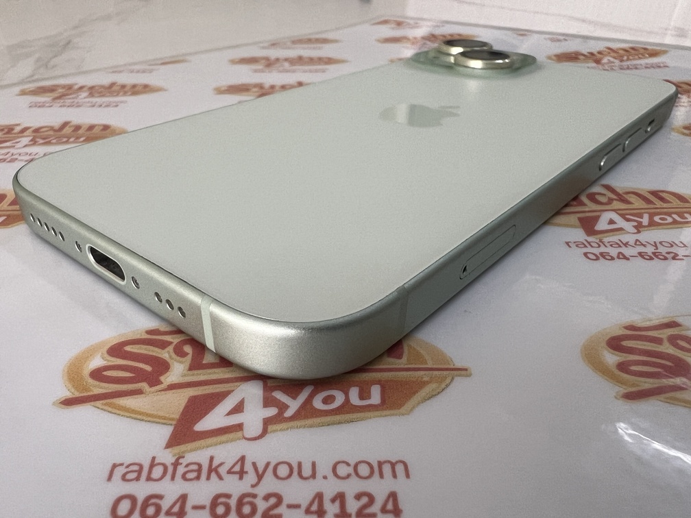 ขายถูก iPhone 15 128GB การันตีความใหม่ สุขภาพแบต94% สีเขียว ศูนย์ไทย อุปกรณ์ไม่มีนะครับ มีแต่ตัวเครื่องกับกล่องเปล่า ไม่ติดiCloud ประกันหมด 22 เมษายน 2569 - Image 6
