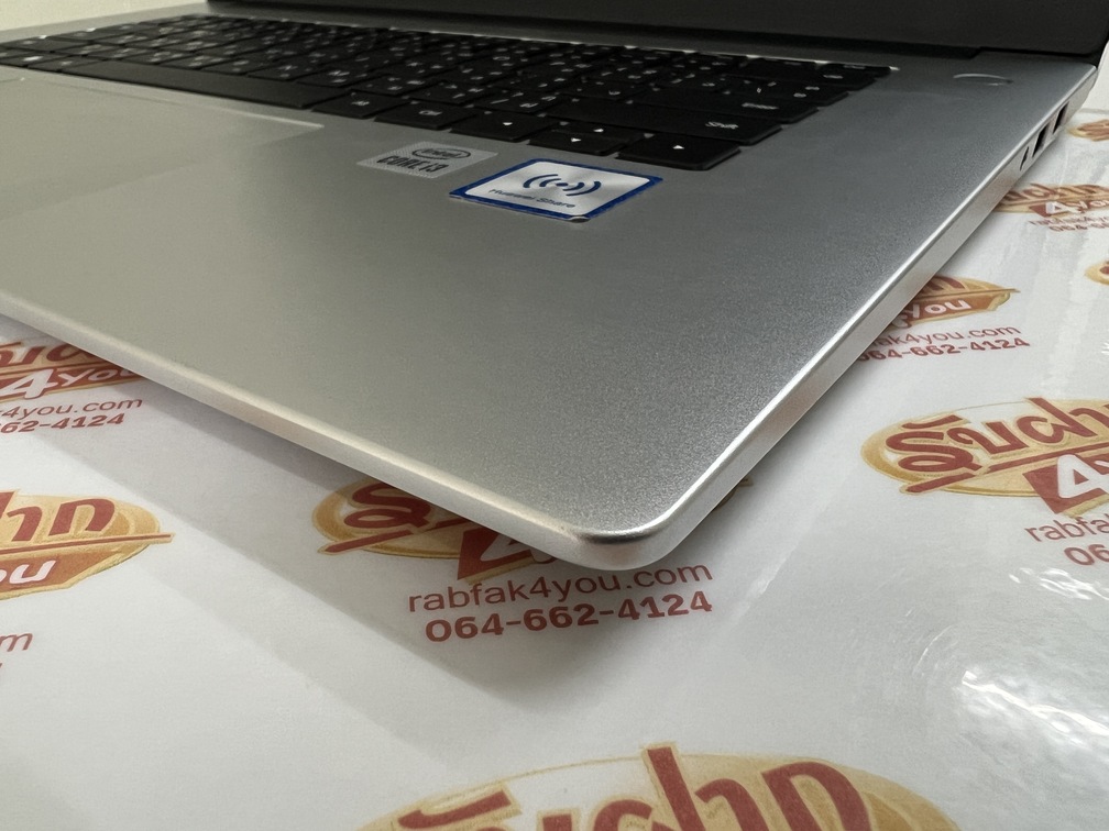 ขายถูก HUAWEI MateBook D 2019 i3-10110U Ram8GB SSD256GB จอ15.6นิ้ว Full HD สีSilver สภาพสวย92% อุปกรณ์มี ตัวเครื่อง+Adapter+สายชาร์จ ประกันหมดแล้ว - Image 6