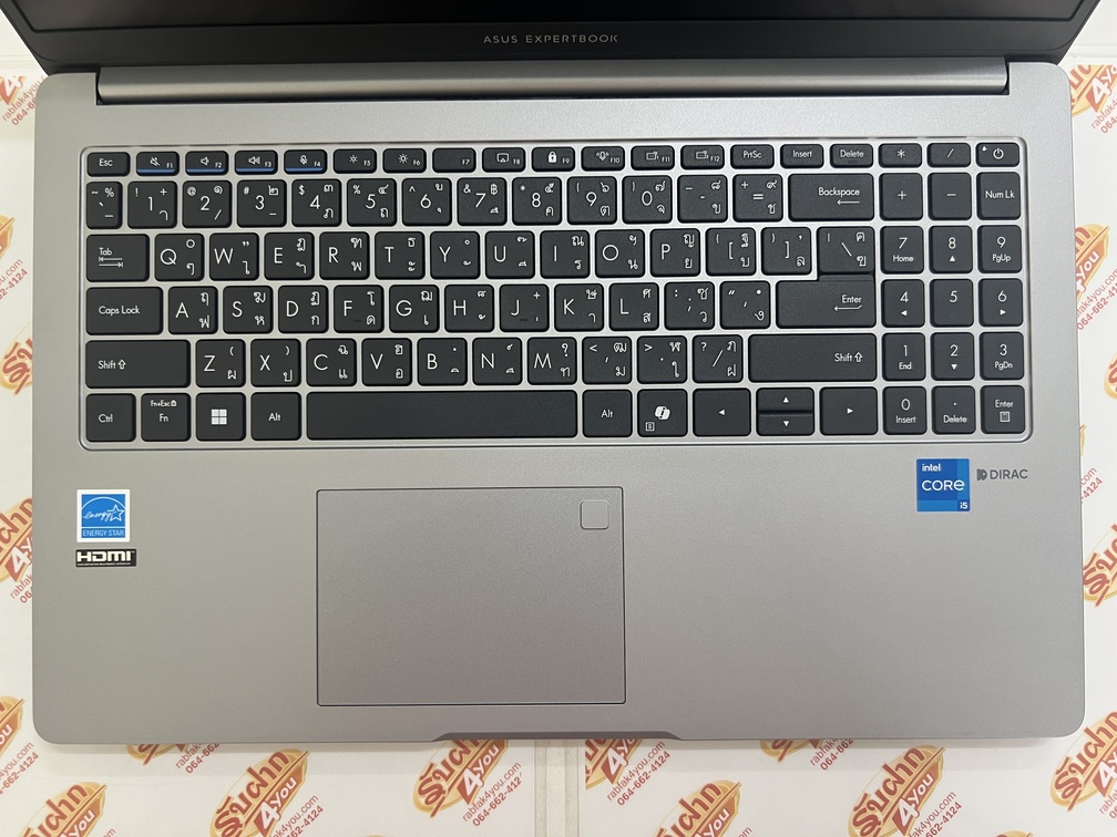 ขายถูก ASUS Expertbook P1 i5-13420H Ram16GB SSD512GB 15.6FHD สีMisty Grey สภาพสวย93% อุปกรณ์มี ตัวเครื่อง+สายชาร์จ ประกันหมด 24 มิถุนายน 2571 - Image 5