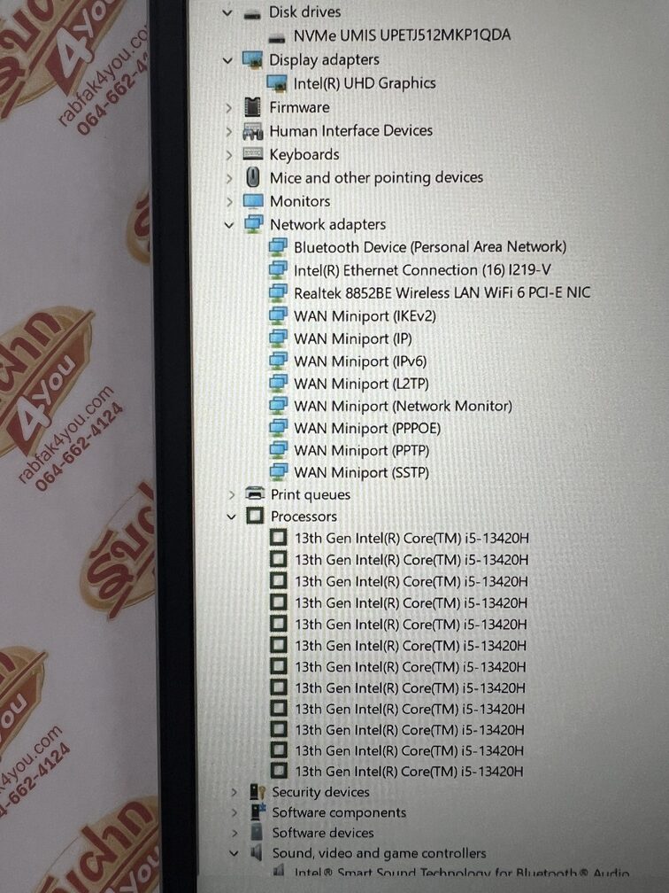 ขายถูก ASUS Expertbook P1 i5-13420H Ram16GB SSD512GB 15.6FHD สีMisty Grey สภาพสวย93% อุปกรณ์มี ตัวเครื่อง+สายชาร์จ ประกันหมด 24 มิถุนายน 2571 - Image 10