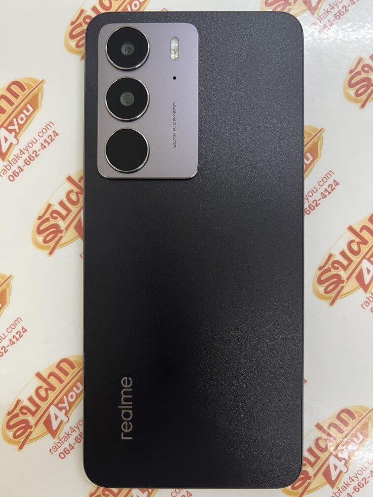 ขายถูก Realme C75 Ram8GB Rom128GB จอใหญ่6.72นิ้ว สภาพสวย95% การันตีความใหม่ เครื่องสีดำ อุปกรณ์ครบกล่อง ไม่ติดสัญญารายเดือน ประกันหมดแล้ว - Image 4