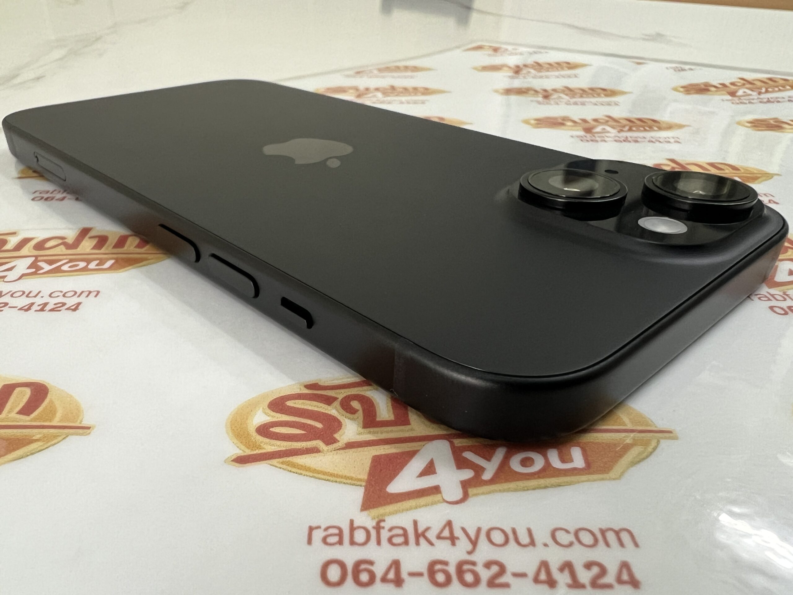 ขายถูก iPhone 15 128GB การันตีความใหม่ สุขภาพแบต100% รอบชาร์จแค่ 2 สีดำ ศูนย์ไทย อุปกรณ์ไม่มีนะครับ ไม่ติดiCloud ประกันหมดวันที่ 6 พฤษภาคม 2569 - Image 7