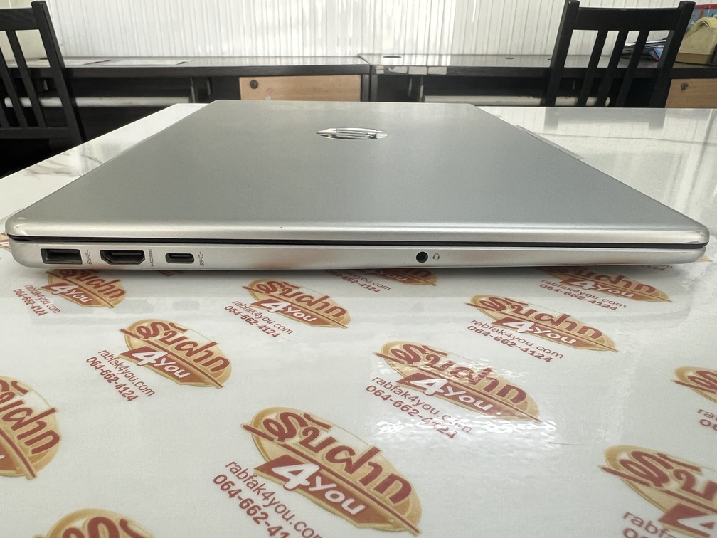 ขายถูก HP 15-fc0066AU AMD Ryzen 5 7520U Ram8GB SSD512GB จอ15.6นิ้ว HD สีNatural Silver สภาพสวย90% อุปกรณ์มี ตัวเครื่อง+สายชาร์จ ประกันหมดแล้ว - Image 3